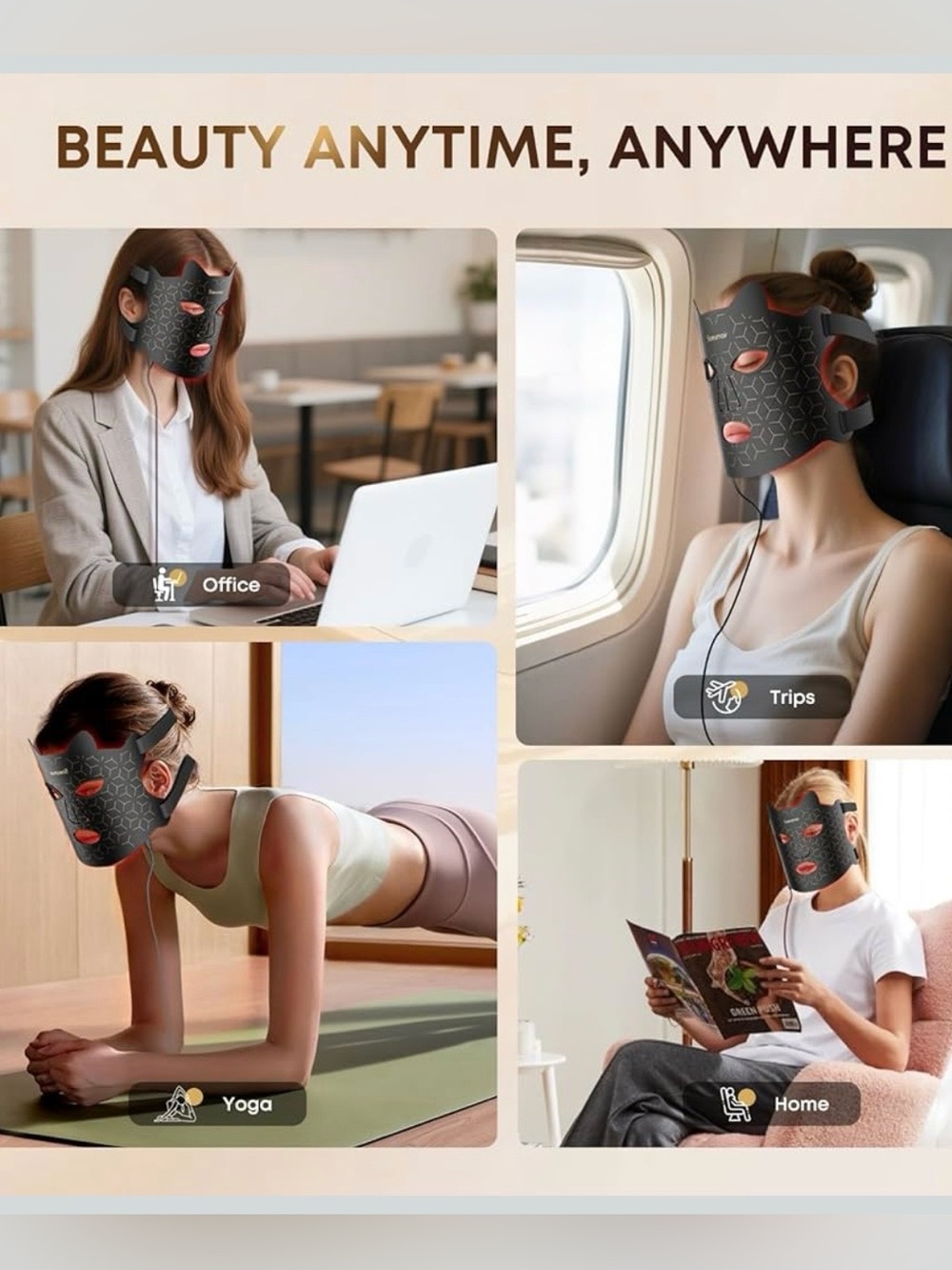 Red Light Therapy Face Mask - Picture 9 of 9